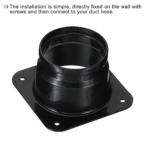 Dryer Vent Wall Plate Square view 4