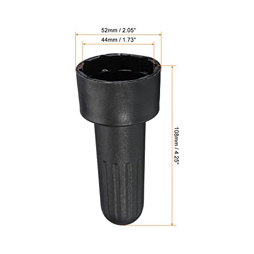 E26 Lamp Shade Socket Ring Removal Tool, Medium Base 2Pack, Threaded view 2