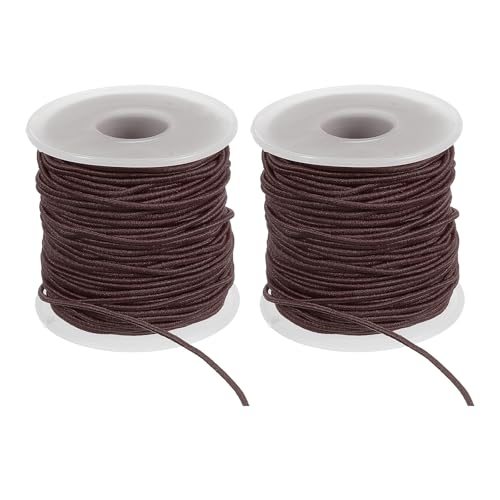 Elastic String for Bracelet 164 Ft/50 Meter Length 1.5 mm Dia, 2 Roll — PATIKIL