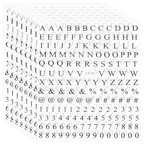 English Letter Nail Decal Small Alphabet Art Sticker Metallic — PATIKIL