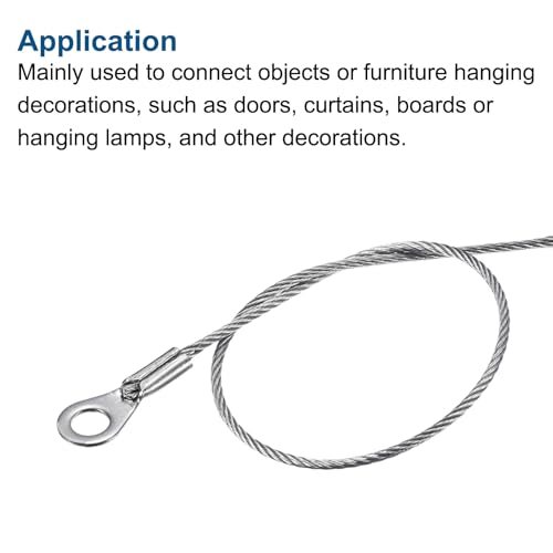 Eyelets Ended Security Wire Rope view 5
