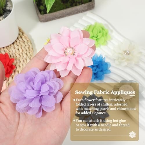 Fabric Appliques Headband Embellishments view 4
