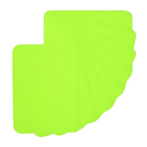 Fabric Iron-on Patches 15Pcs 5"x4" Repair Patches Fluorescent Green — PATIKIL
