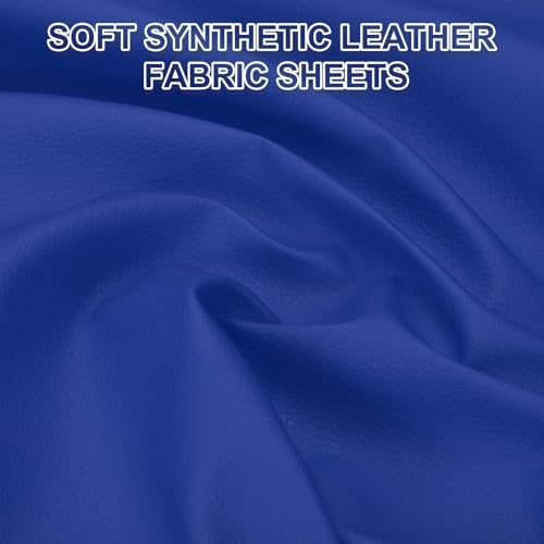Faux Leather Fabric Sheets Synthetic Soft Waterproof PVC view 3