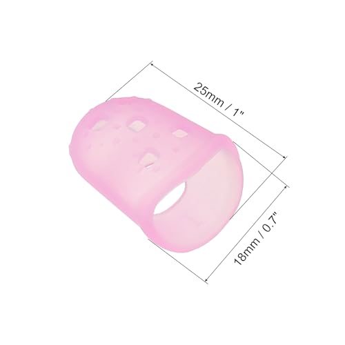 Finger Tips Anti Slip Fingertip Protector, 20 Pack 25mm Silicone Finger view 2