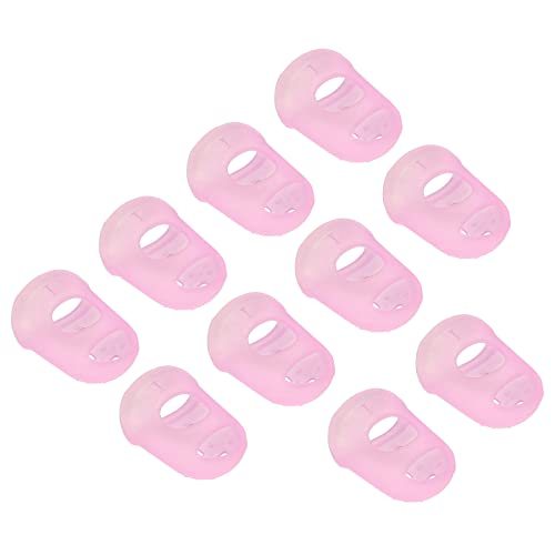 Finger Tips Anti Slip Fingertip Protector, 20 Pack 25mm Silicone Finger — PATIKIL