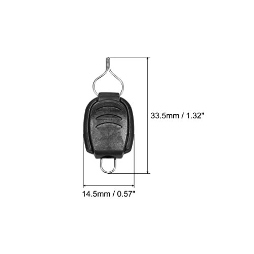 Fishing Line Holder, 10 Pack Baitcasting Reel Fishing Line Holder Clip view 2
