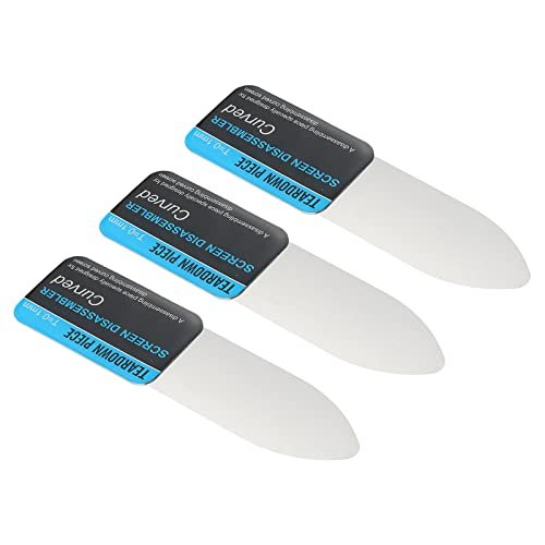 Flat Curved Spudger Pry Blade Professional Stainless Steel Metal 0.1mm — PATIKIL