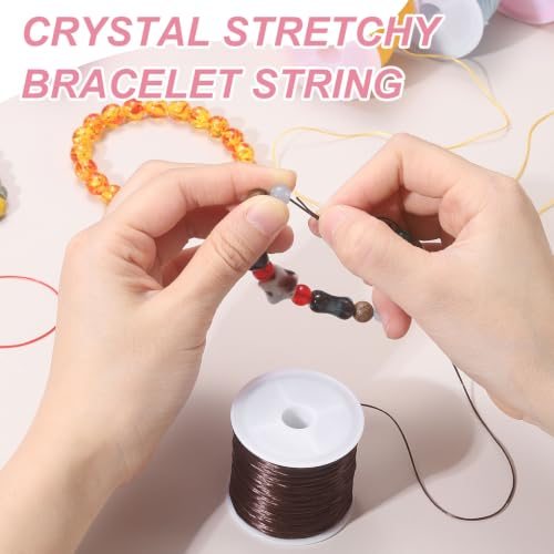 Flat Elastic Beading String, Thin Stretch Bracelet Thread view 5