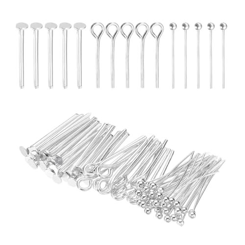 Flat Head, Ball Head Pins, Eye Pins Findings — PATIKIL