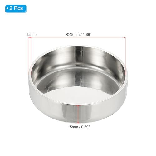 Flat Polished Pipe Cover Round view 2