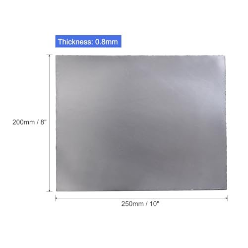Flexible Graphite Foil Graphite Gasket Sheet 250x200x0.8mm view 2