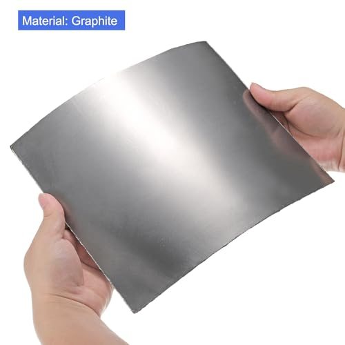 Flexible Graphite Foil Graphite Gasket Sheet 250x200x0.8mm view 5