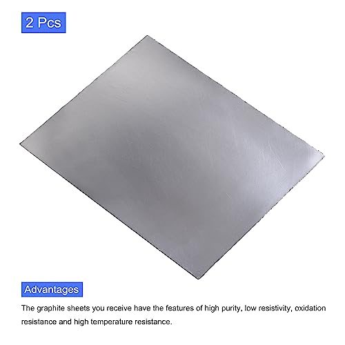 Flexible Graphite Foil Sheet, 250x200mm, 1mm view 3