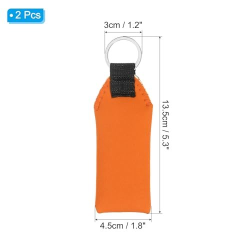 Floating Neoprene Keychain, 2 Pcs Waterproof Buoyant Key Ring Water view 2