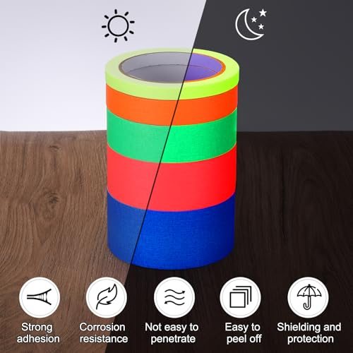 Fluorescent Adhesive Tape Black Light Glow Tape view 3