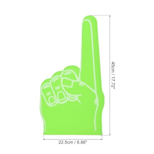 Foam Finger 18 Inch, 3 Pack Number 1 DIY Foam Hand Cheerleading view 2