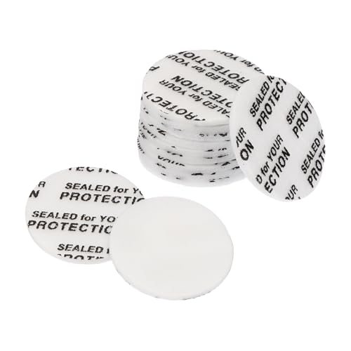Foam Lid Liner Cap, Adhesive PS Liners Resistant Tamper — PATIKIL