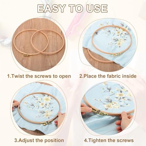 Frames Embroidery Hoop Ring view 5