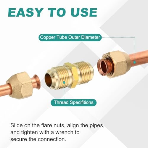 Free Welding Copper Flare Fittings Pipe Coupling Adapter view 4