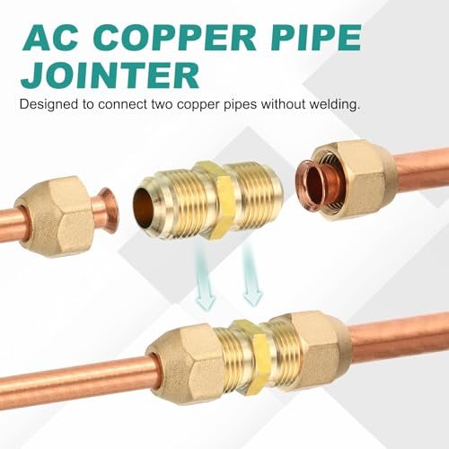Free Welding Copper Flare Fittings Pipe Coupling Adapter view 5