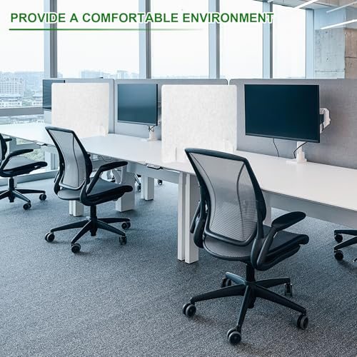 Freestanding Noise Reducing Partition Acoustic Panel w/ 4Pcs Support Feet view 5