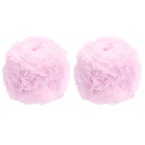 Fur Yarn, 2 Skeins 100 Grams Soft Plush Fluffy Chunky Polyester Faux Fur — PATIKIL