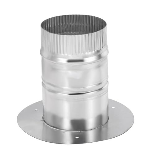 Galvanized Duct Connector Flange Pipe Collar Take Off Collar — PATIKIL