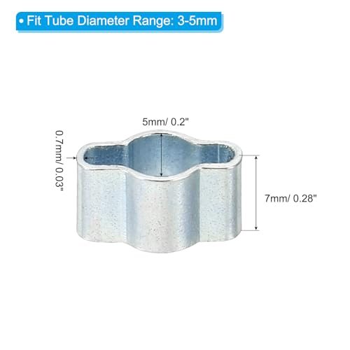 Galvanized Steel O Clip Crimp Rings view 2