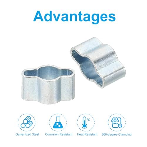 Galvanized Steel O Clip Crimp Rings view 4