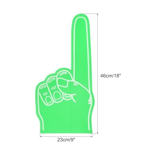 Giant Foam Finger 18 Inch, EVA Number 1 DIY Blank Foam Hand Cheerleading view 2