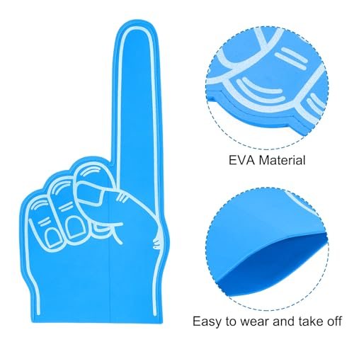 Giant Foam Finger 18 Inch, EVA Number 1 Foam Hand view 4