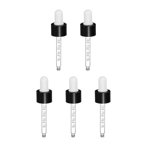 Glass Eye Dropper w/Measurement mark for 1 — PATIKIL