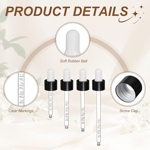 Glass Eye Dropper w/Measurement mark view 4