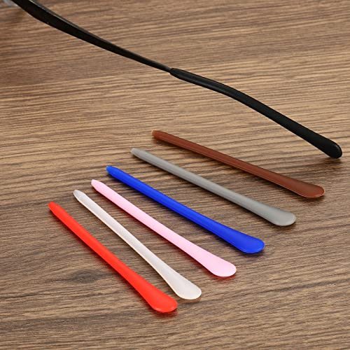 Glasses End Tips, 5 Pairs Eyeglass Anti Slip Ear Sock Pieces Tube Sleeve view 5