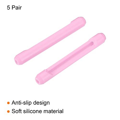 Glasses Temple End Tips Eyeglass Grip Anti Slip Sleeve 5Pair view 3