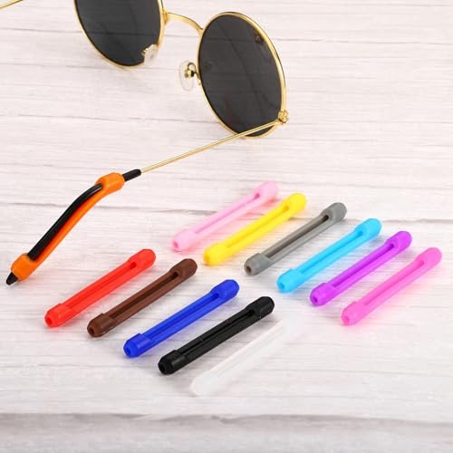 Glasses Temple End Tips Eyeglass Grip Anti Slip Sleeve 5Pair view 5