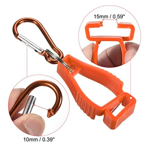 Glove Keeper, 2 Pack Gloves Grabber Clips Prevent Losing Hook Holder view 3