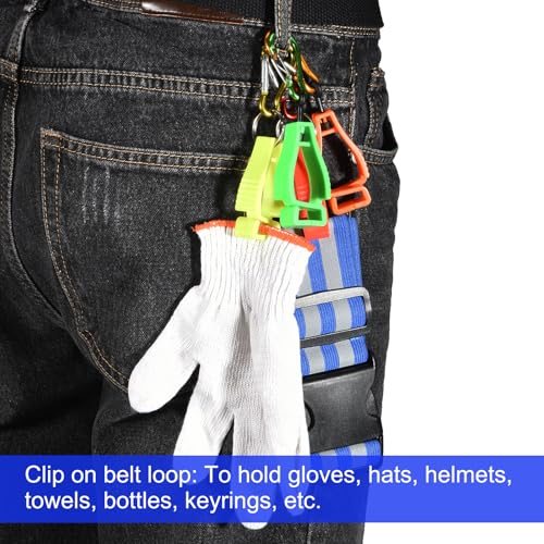 Glove Keeper, 2 Pack Gloves Grabber Clips Prevent Losing Hook Holder view 5