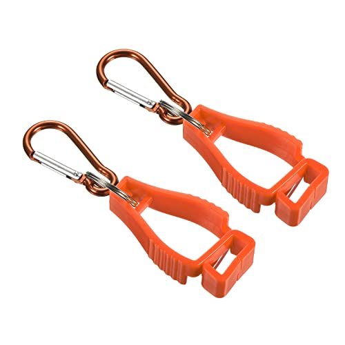 Glove Keeper, 2 Pack Gloves Grabber Clips Prevent Losing Hook Holder — PATIKIL
