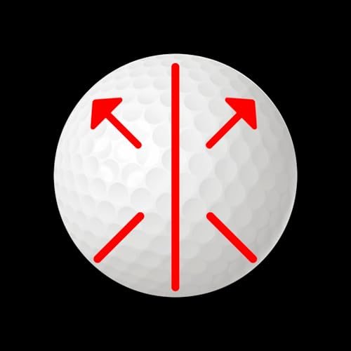 Golf Ball Line Marker Tool, 2 Pack Golf Ball Alignment Marking Tool Golf view 3
