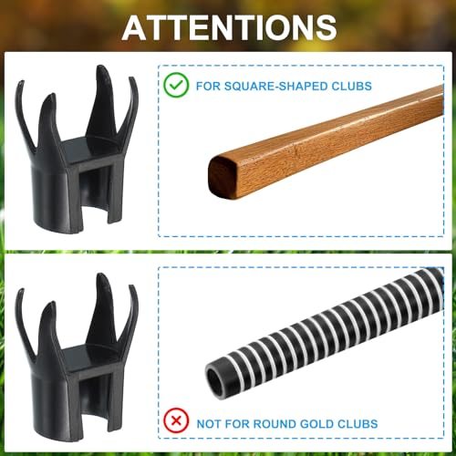 Golf Ball Retriever, 5 Pcs Golf Ball 4-Prong Pick Up Grabber Back Saver view 5