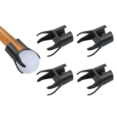 Golf Ball Retriever, 5 Pcs Golf Ball 4-Prong Pick Up Grabber Back Saver — PATIKIL