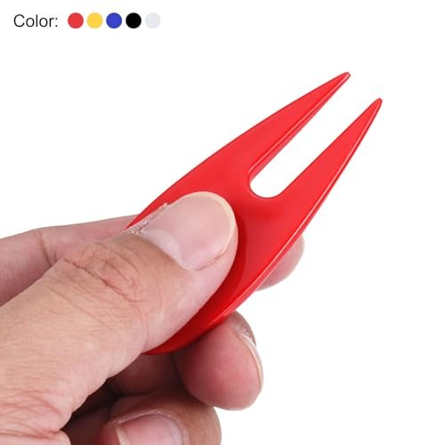Golf Divot Repair Tool, 10 Pack Plastic Golf Mark Repair Tool Ball Marker view 4