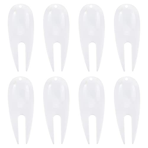 Golf Divot Tool, 8 Pack Plastic Golf Repair Tool Ball Marker — PATIKIL