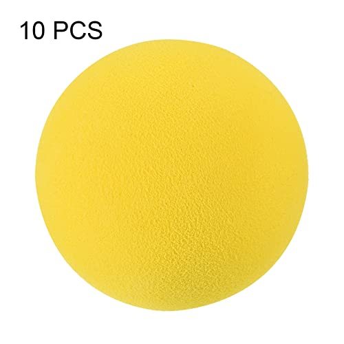 Golf Foam Balls, 10 Pack EVA Sponge 42mm Exercise Flight Swing Practice view 3