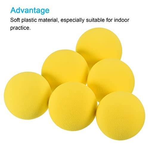 Golf Foam Balls, 10 Pack EVA Sponge 42mm Exercise Flight Swing Practice view 4
