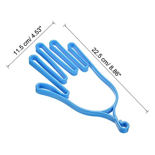 Golf Gloves Stretcher, 4 Pack Plastic Keeper Support Rack Holder Dryer view 2