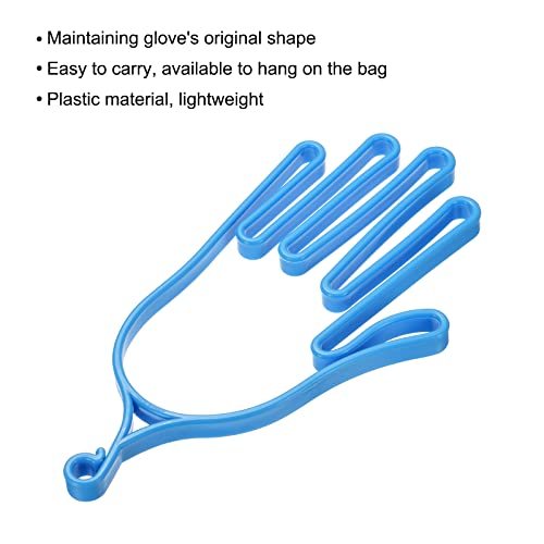Golf Gloves Stretcher, 4 Pack Plastic Keeper Support Rack Holder Dryer view 4