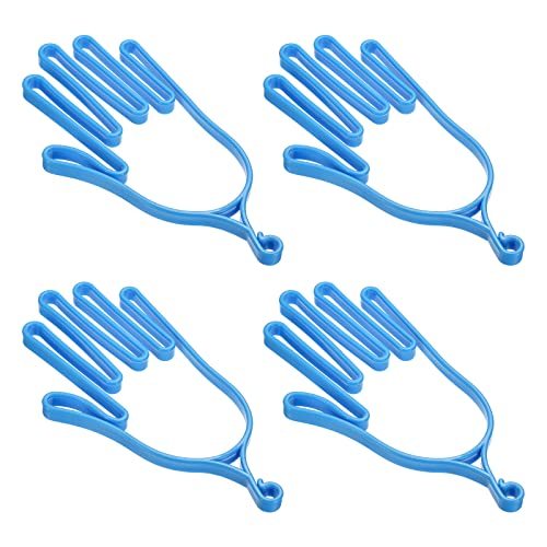 Golf Gloves Stretcher, 4 Pack Plastic Keeper Support Rack Holder Dryer — PATIKIL